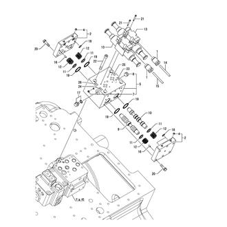 FIG 37. AHEAD/ASTERN & ENGAGE/OFF CHANGE-OVER VALVE(TWIN ELECTROMAGNETIC TYPE)