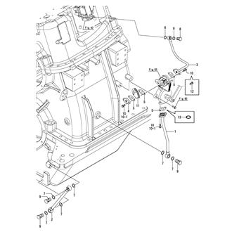 FIG 80. LUB. OIL PIPE(WING PUMP)