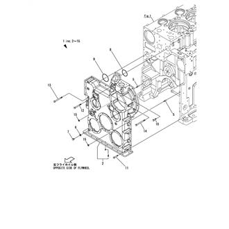 FIG 20. GEAR HOUSING(FRONT DRIVE : CJC FILTER SPEC.)