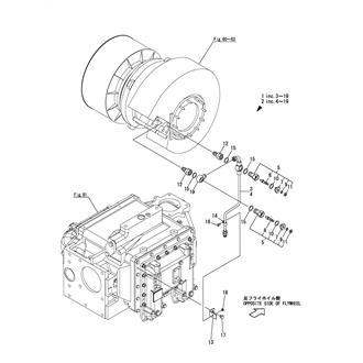 FIG 67. TURBINE WATER FEED PIPE(TPS48F TYPE, TPS52F TYPE, A130 TYPE, A135 TYPE TURBINE)