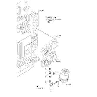 FIG 107. LUB. OIL PIPE(FILTER - BY-PASS FILTER)