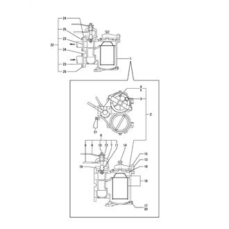 FIG 186. FUEL FIRST FILTER(50A)