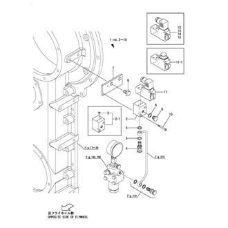 FIG 256. PRESSURE TRANSMITTER & TEST VALVE(FUEL : H.F.O. SPEC.)