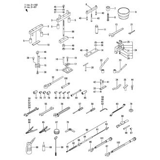 FIG 289. ENGINE TOOL(H.F.O. SPEC.)