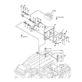 FIG 95. (47A)INSTRUMENT PANEL(WITHOUT TROLLING SPEC))(WITH COVER)