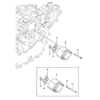 FIG 20. HYDRAULIC OIL PUMP