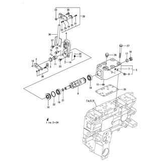 FIG 23. AHEAD/ASTERN SHIFTING VALVE(FOR SHIP CLASSIFICATION)(OPTIONAL)