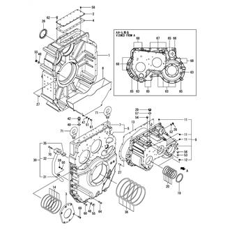 FIG 8. CLUTCH HOUSING(SHOCK ABSORBER, P.T.O., TRAILING PUMP SPEC.)