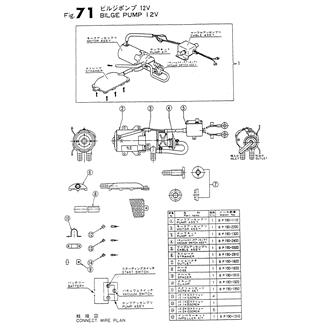 FIG 71. BILGE PUMP 12V