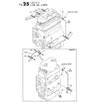 FIG 25. LUB. OIL LINES