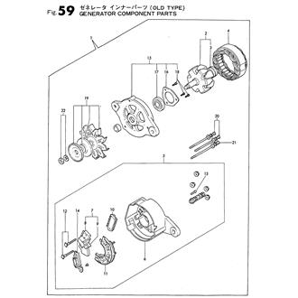 FIG 59. GENERATOR COMPONENT PARTS