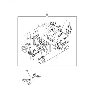 FIG 77. INSTRUMENT PANEL(B-TYPE,OPTIONAL)