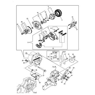 FIG 70. GENERATOR(80A,OPTIONAL)(FROM EXXXXX)