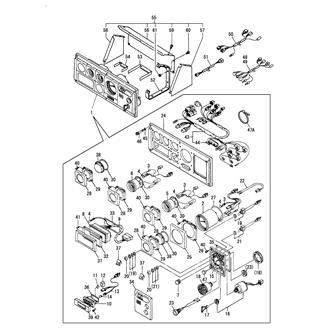 FIG 83. INSTRUMENT PANEL(D-TYPE,OPTIONAL)