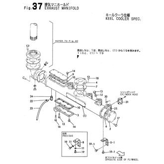 FIG 37. EXHAUST MANIFOLD