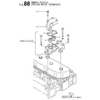 FIG 88. COOLING WATER THERMOSTAT