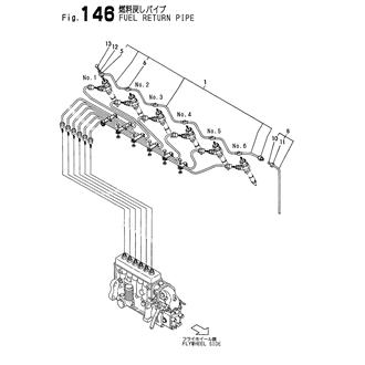 FIG 146. FUEL RETURN PIPE