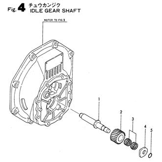 FIG 4. IDLE GEAR SHAFT