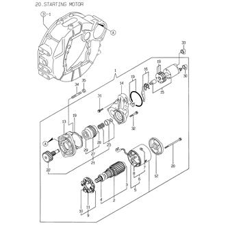 FIG 20. STARTING MOTOR