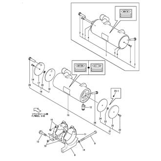 FIG 25. LUB. OIL COOLER(6LP-ST(Z)E(P)1)