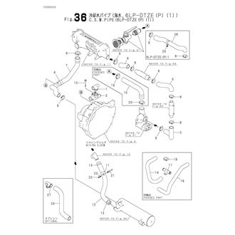 FIG 36. COOLING SEA WATER PIPE(6LP-DTZE(P)1)