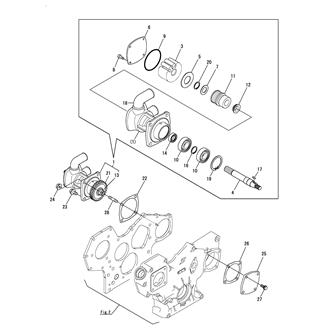 FIG 17. COOLING SEA WATER PUMP(OPTIONAL)