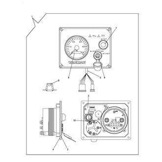 FIG 40. INSTRUMENT PANEL(B-TYPE)(OPTIONAL)