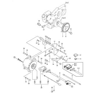 FIG 44. GENERATOR(ADDITION) & GENERATOR MOUNT PART(OPTIONAL)