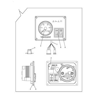 FIG 47. (43A)INSTRUMENT PANEL(B-TYPE : KEYLES)(OPTIONAL)