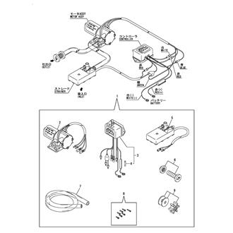 FIG 19. BILGE PUMP(DELUXE)(OPTIONAL)(TO APR. 2004)