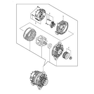 FIG 44. (32B)GENERATOR(INNER PARTS)