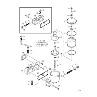 FIG 20. CENTRIFUGAL OIL CLEANER (LH)