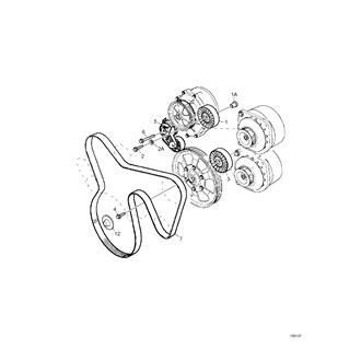 FIG 55. BELT TRANSMISSION,ALT HIGH+LOW