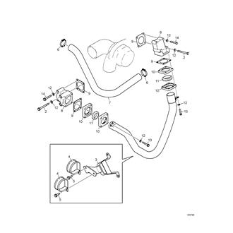 FIG 67. COOLING,CHARGE AIR COOLER