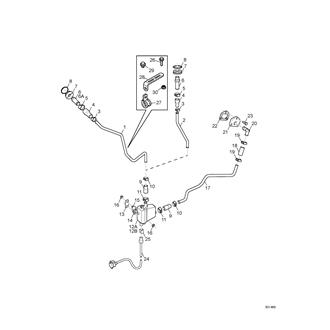 FIG 71. AUX HEATER, 500/1500W (OPTION)(-E6519498)