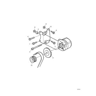 FIG 87. ALTERNATOR EXTRA, MOUNTING