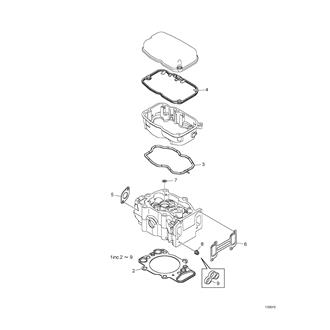 FIG 102. GASKET KIT, CYLINDER HEAD