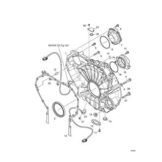 FIG 17. FLYWHEEL HOUSING(E(E1039758-1060948)