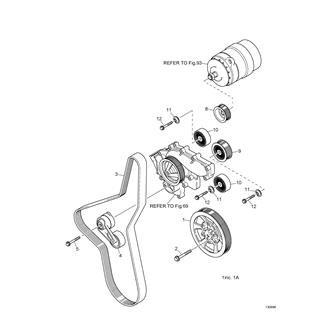 FIG 66. BELT TRANSMISSION, ENGINE WIT