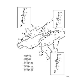 FIG 78. BLEED PIPE(E1039758-)