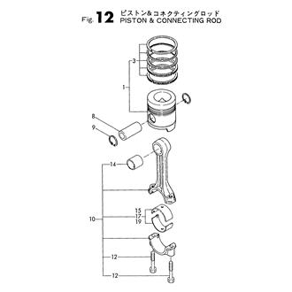 FIG 12. PISTON,CONNECTING ROD