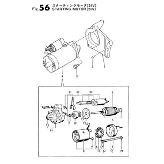 FIG 56. STARTING MOTOR(FOR 24V