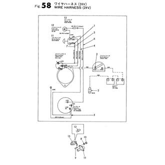 FIG 58. GENERATOR COMPONENT PARTS(24V