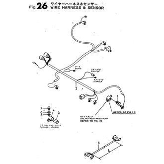 FIG 26. WIRE HARNESS & SENSOR