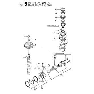 FIG 5. CRANKSHAFT & PISTON