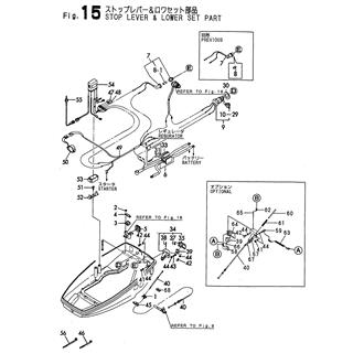 FIG 15. STOP LEVER & LOWER SET PART