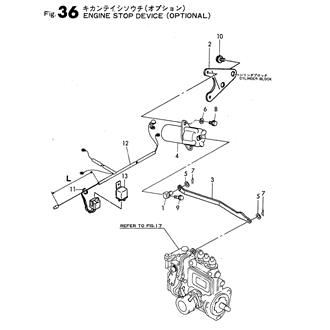 FIG 36. ENGINE STOP DEVICE(OPTIONAL)