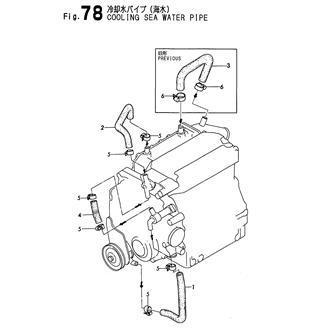 FIG 78. COOLING SEA WATER PIPE