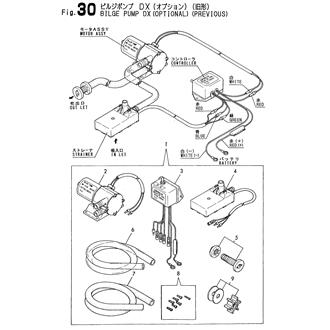 FIG 30. BILGE PUMP DX(OPTIONAL)(PREVIOUS)