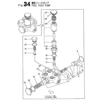 FIG 34. FUEL FEED PUMP